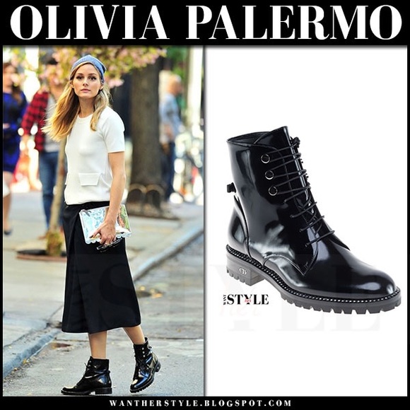 Dior Rebelle Lambskin Combat Boot - Picture 6 of 11